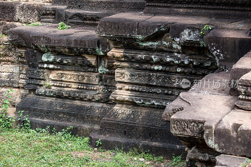 柬埔寨:Banteay Samré吴哥建筑群中的寺庙